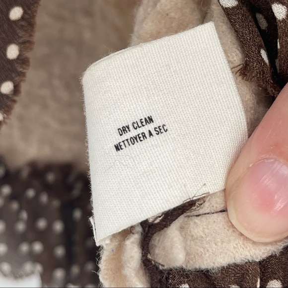 Sparrow Polka Dot Au Fait Merino Wool Cardigan Sweater - Picture 7 of 8